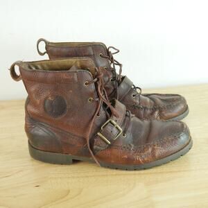 Polo Ralph Lauren Canterwood Gore-Tex Performance Hiking Boot Men\'s Size 10.5 Polo Ralph Lauren Canterwood Gore-Tex Performance Brown  main image 2
